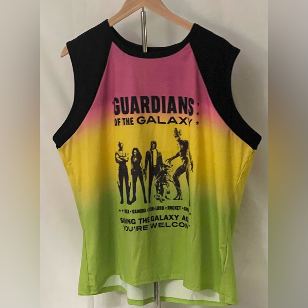 Marvel Guardians of the Galaxy Tank Top size 2X